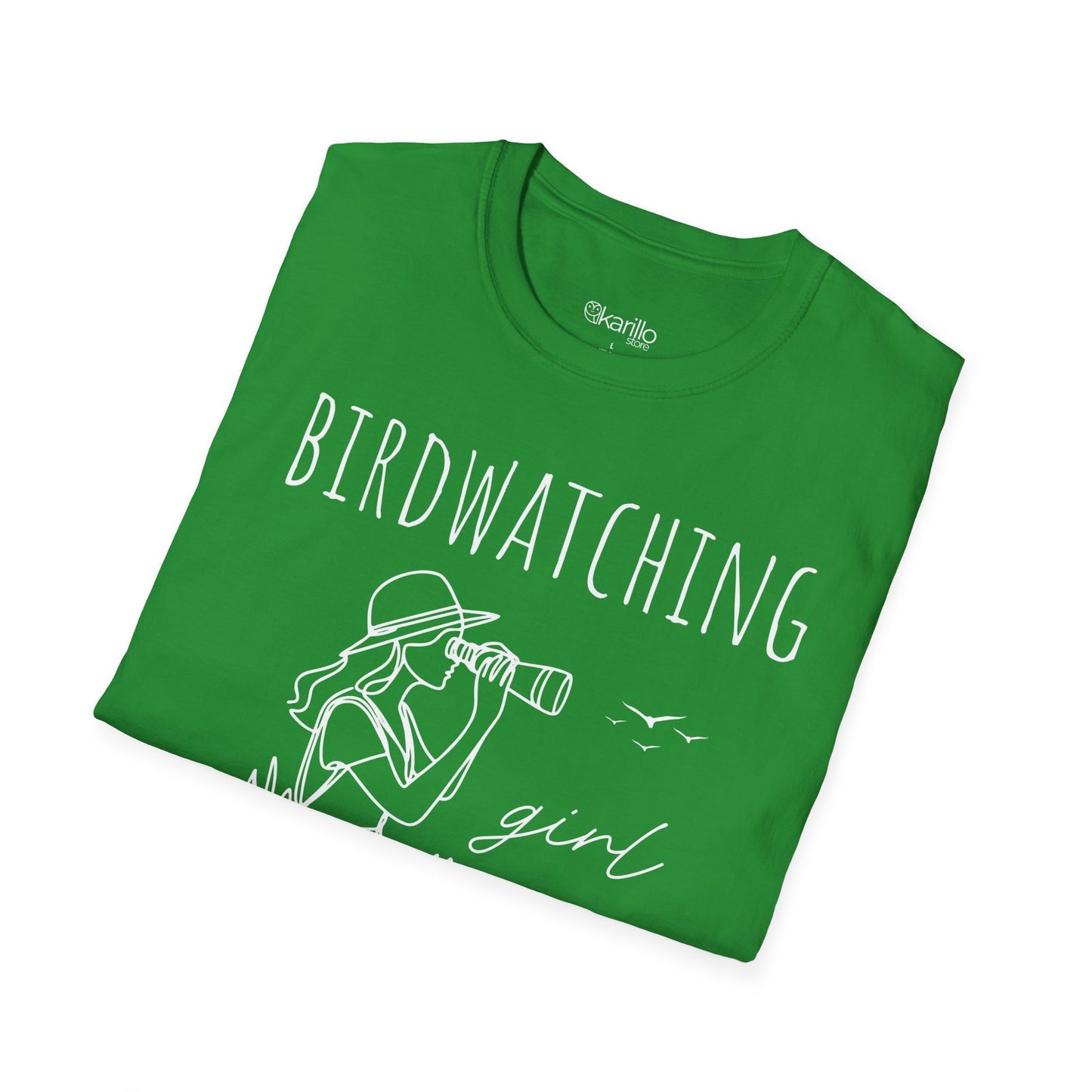 Birdwatching Girl Unisex T-Shirt