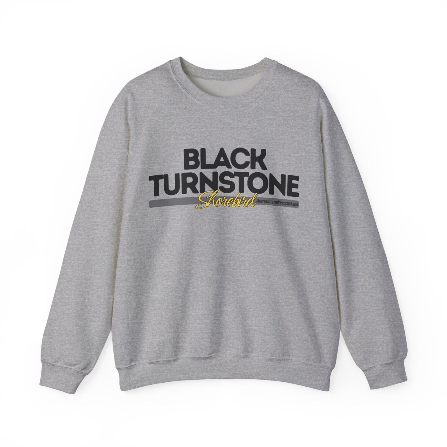 Black Turnstone Bird Heavy Blend Unisex Sweatshirt