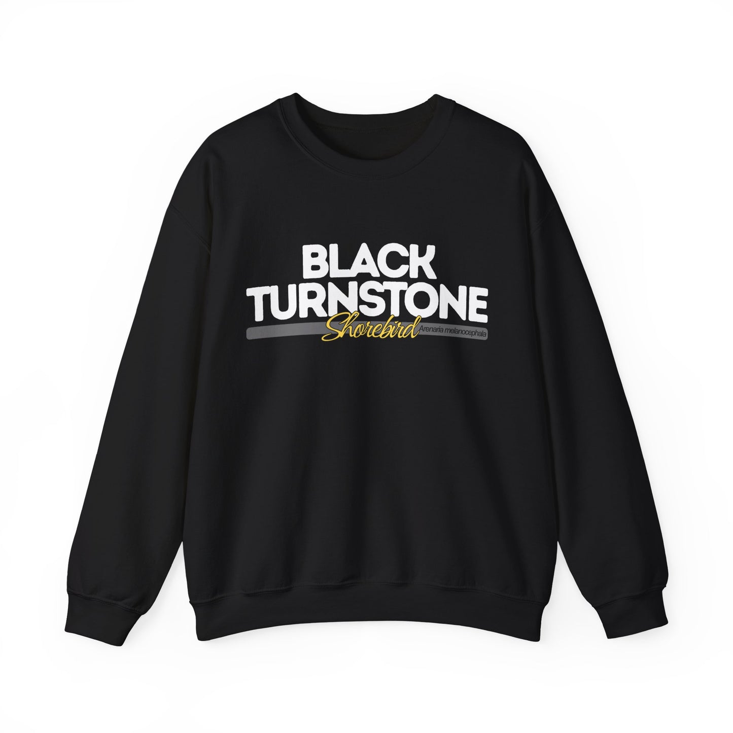 Black Turnstone Bird Heavy Blend Unisex Sweatshirt