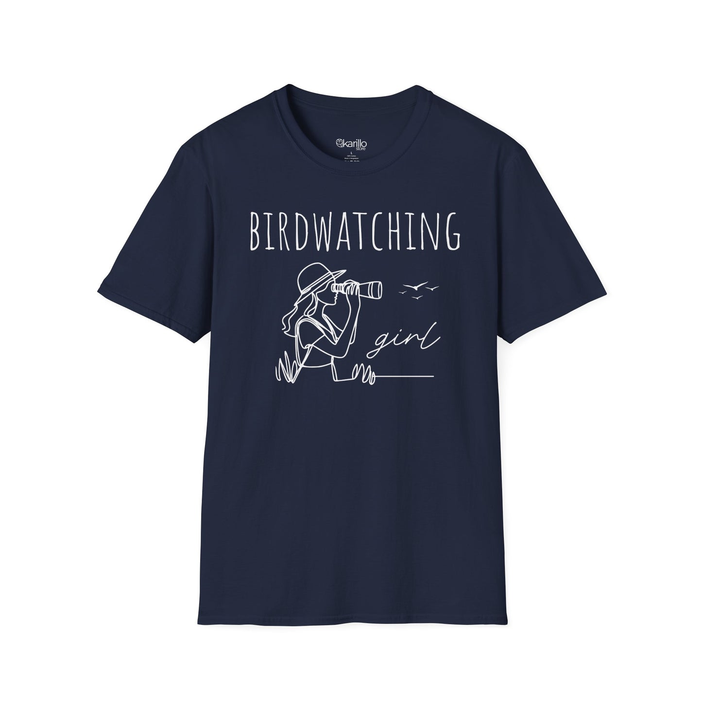 Birdwatching Girl Unisex T-Shirt