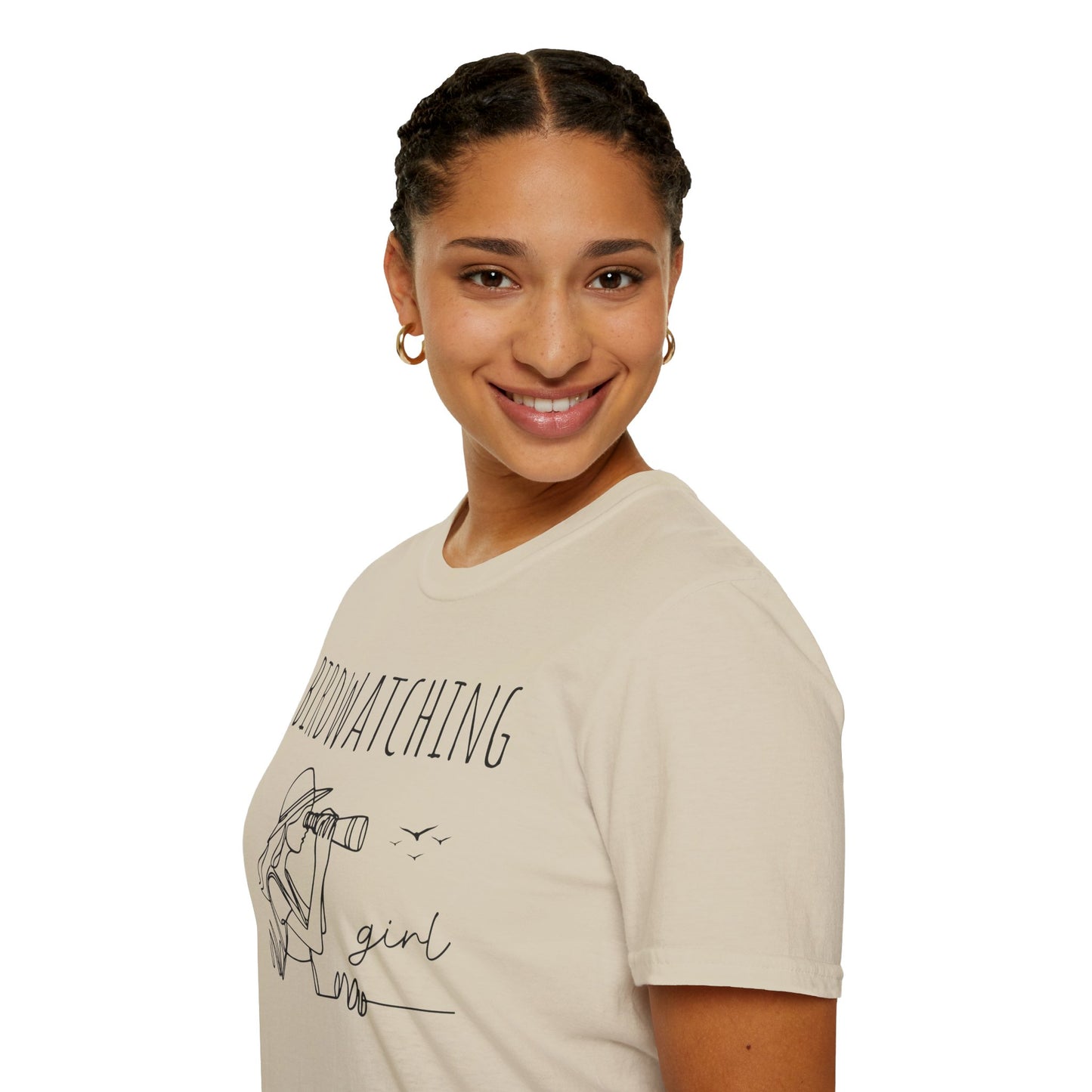 Birdwatching Girl Unisex T-Shirt