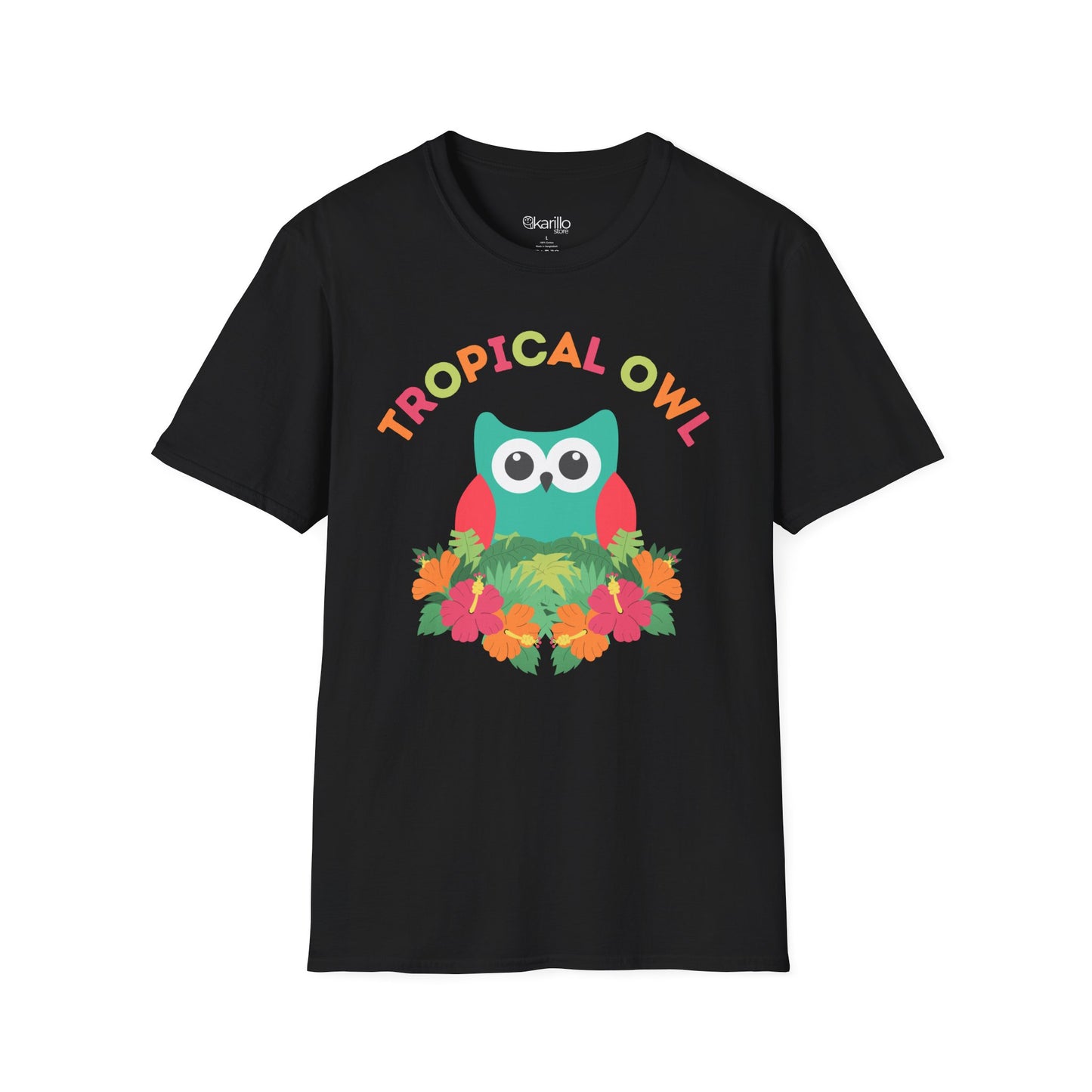Tropical Owl Unisex T-Shirt
