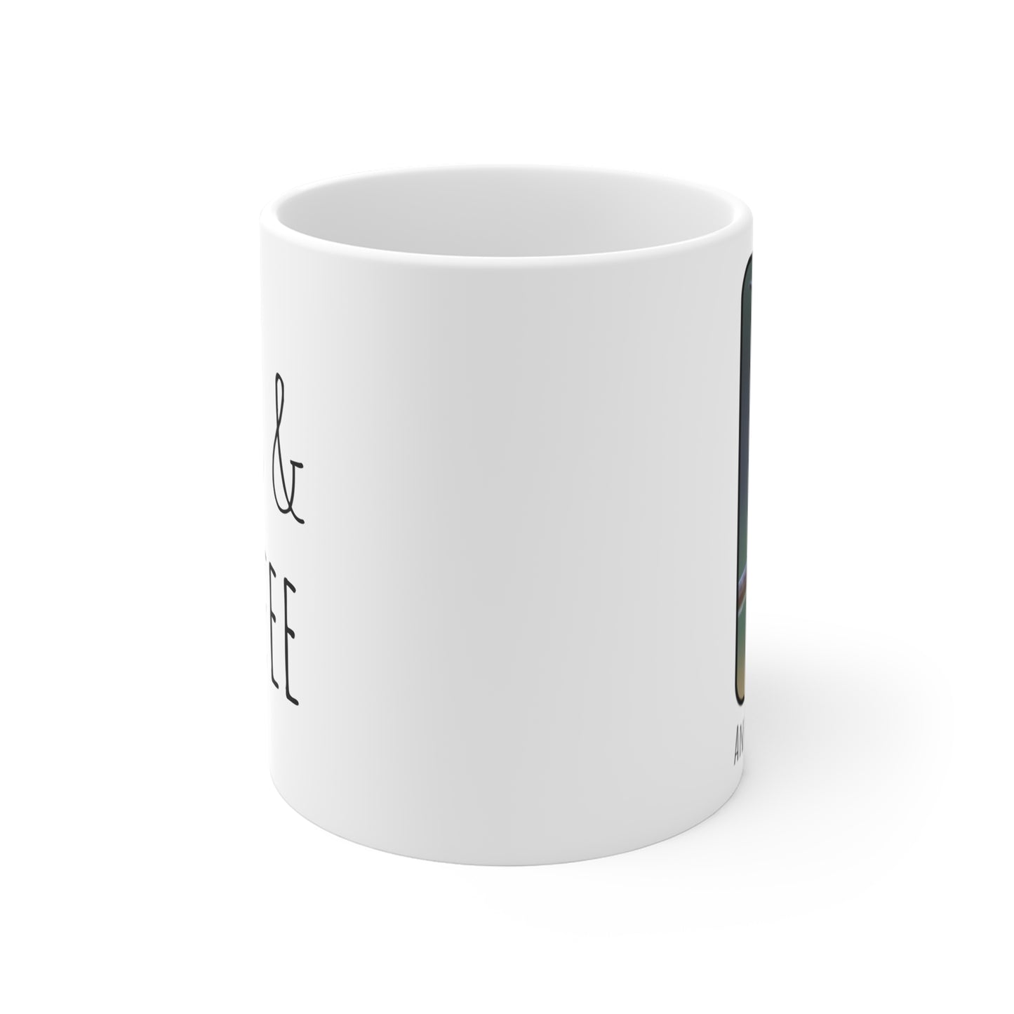 Birds & Coffee, Anna´s Hummingbird Ceramic Mug