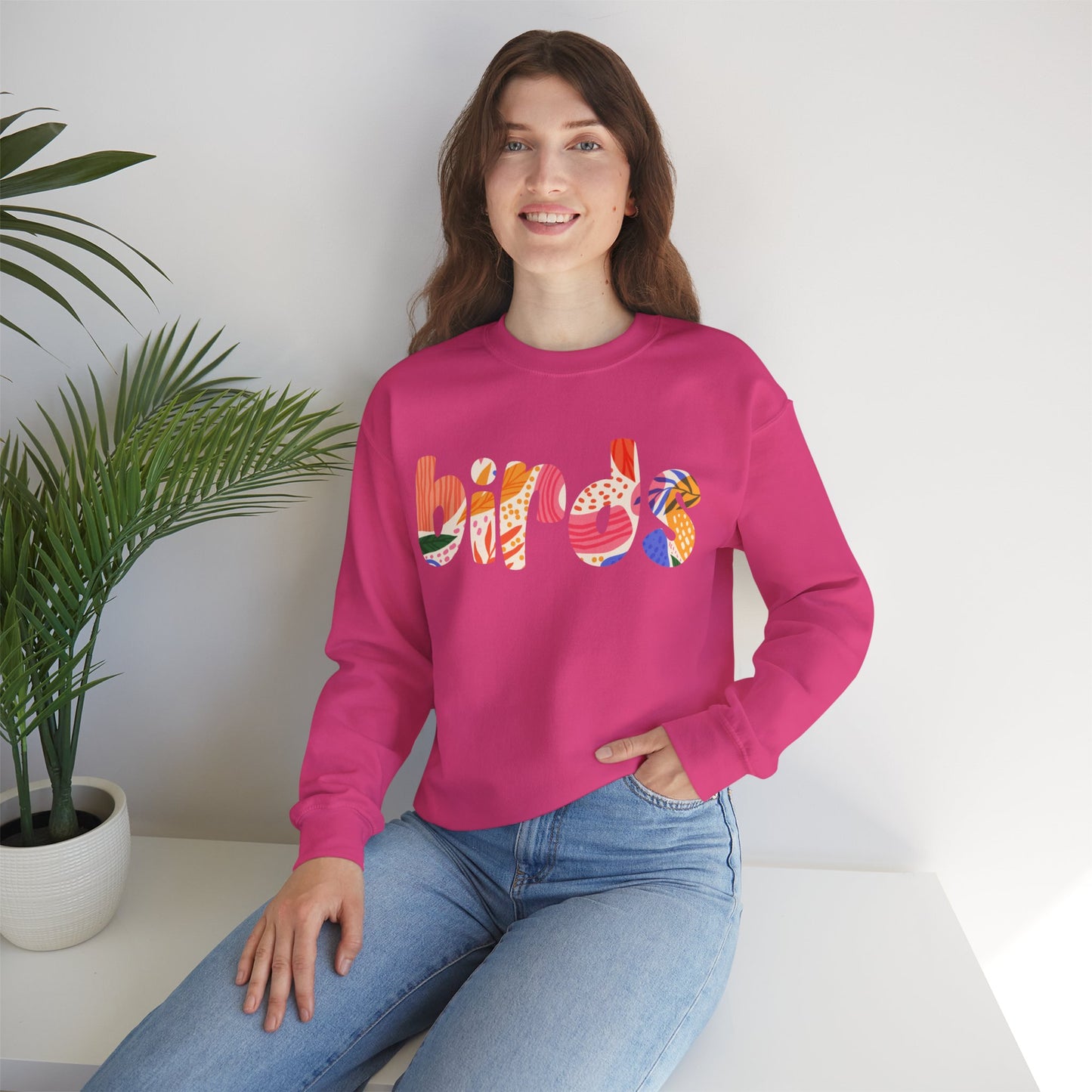 Birds Unisex Heavy Blend Sweatshirt