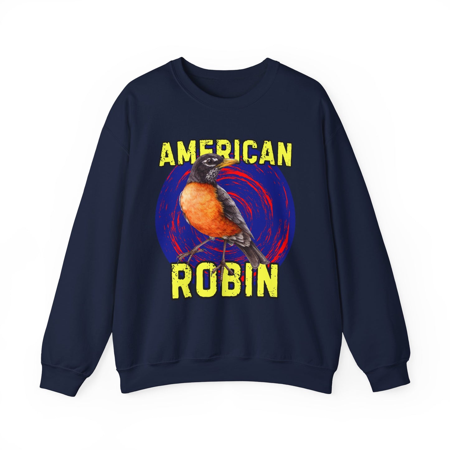 American Robin Bird Unisex Heavy Blend Sweatshirt