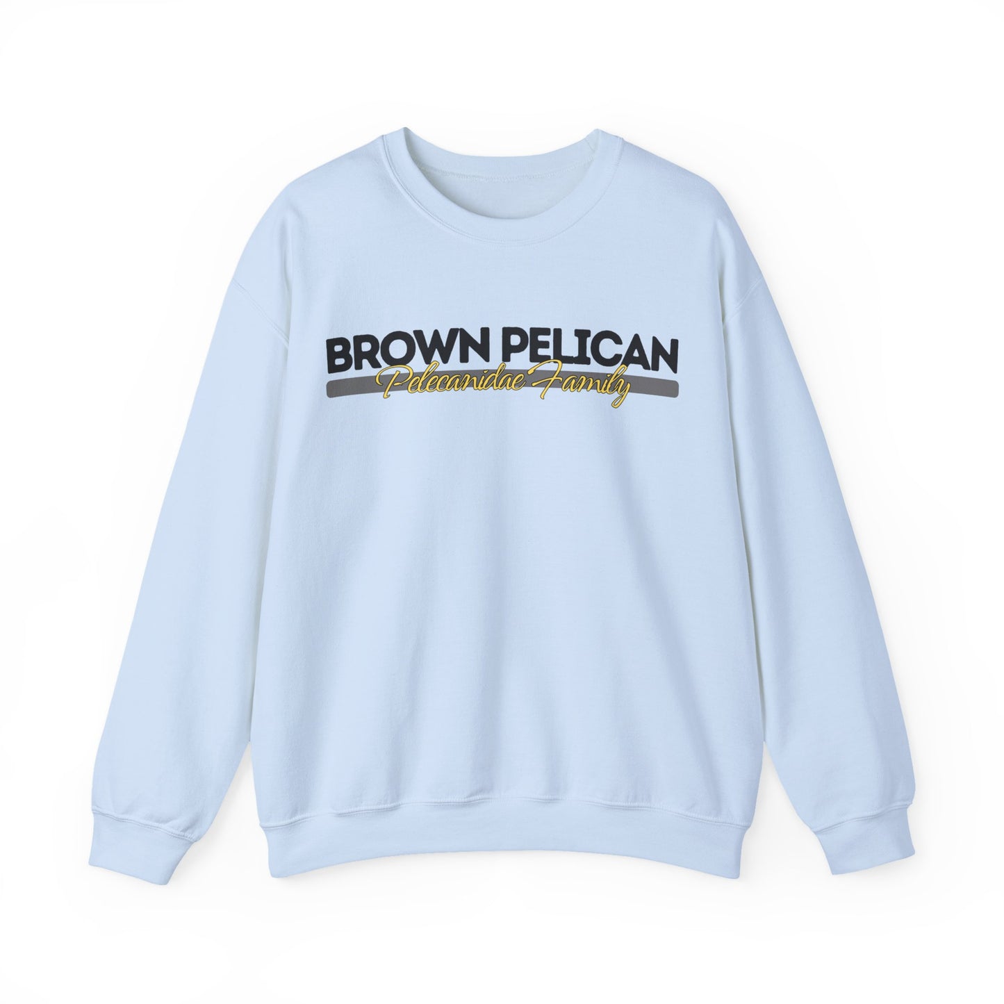 Brown Pelican Bird Heavy Blend Unisex Sweatshirt