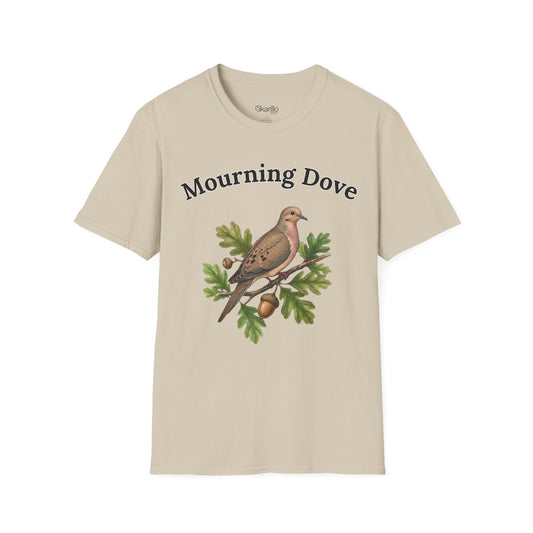 Mourning Dove T-Shirt — Vintage Bird Graphic Tee for Nature Lovers