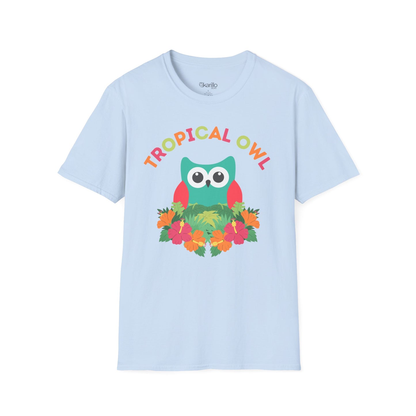 Tropical Owl Unisex T-Shirt