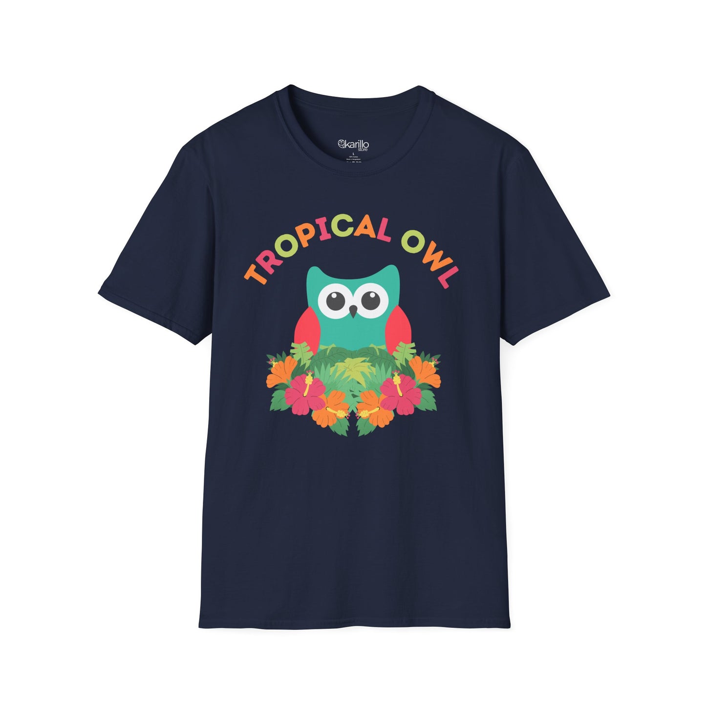 Tropical Owl Unisex T-Shirt