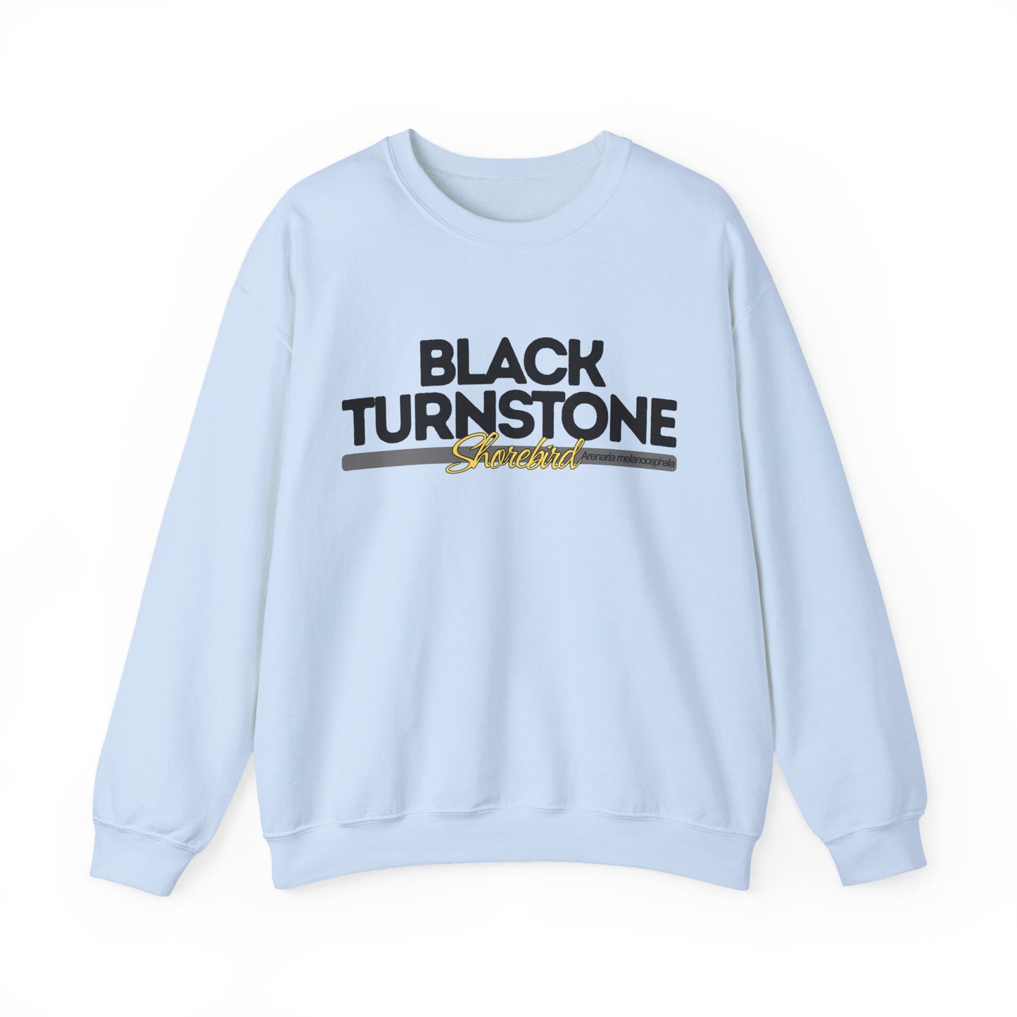 Black Turnstone Bird Heavy Blend Unisex Sweatshirt