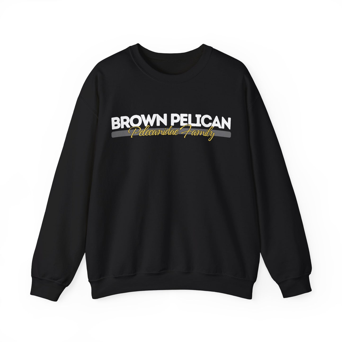 Brown Pelican Bird Heavy Blend Unisex Sweatshirt
