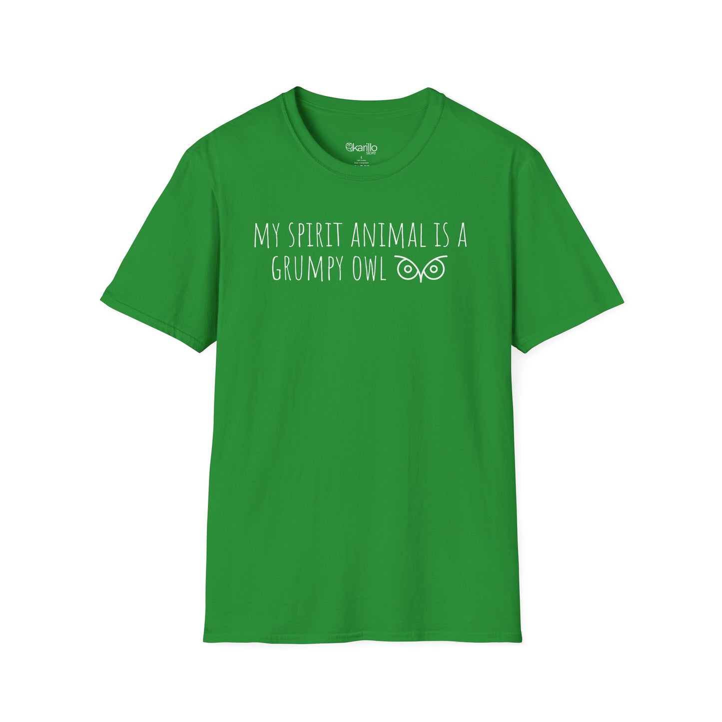My Spirit Animal is a Grumpy Owl Unisex T-Shirt