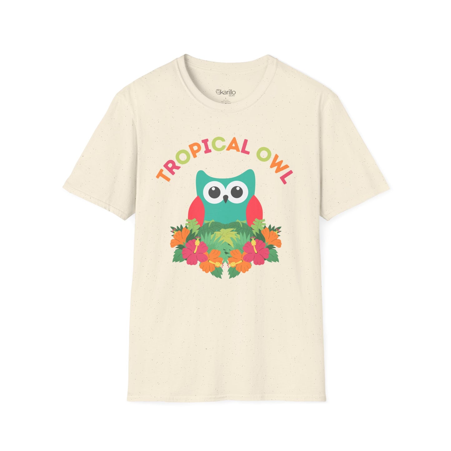 Tropical Owl Unisex T-Shirt