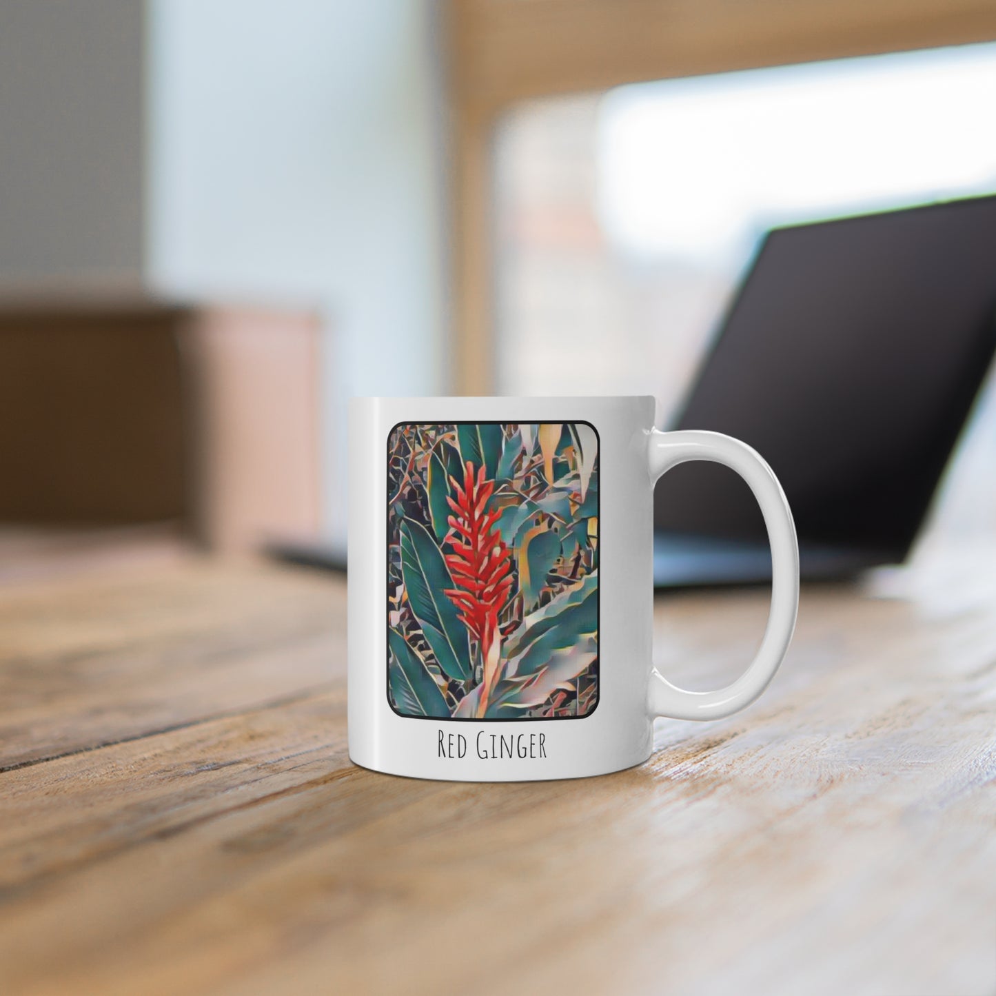 I Love Plants and Coffee Ceramic Mug