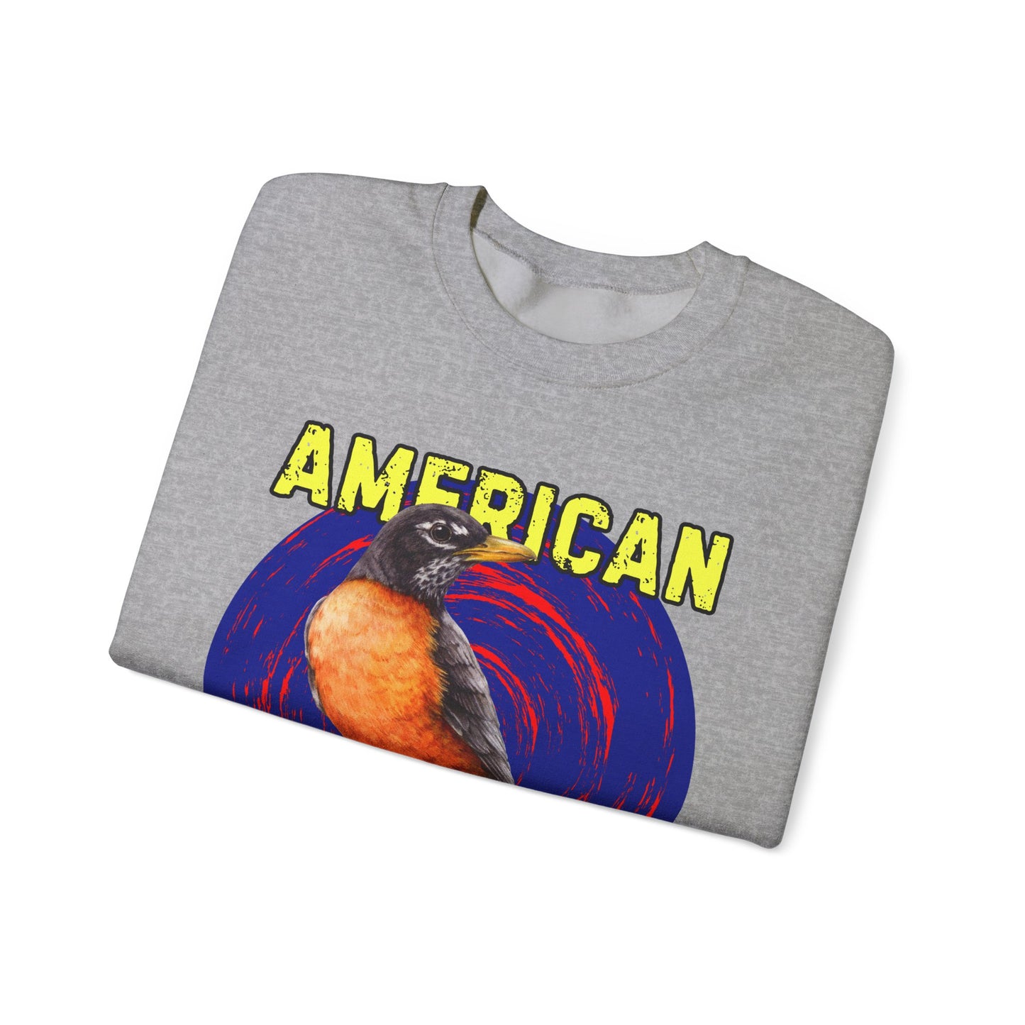 American Robin Bird Unisex Heavy Blend Sweatshirt