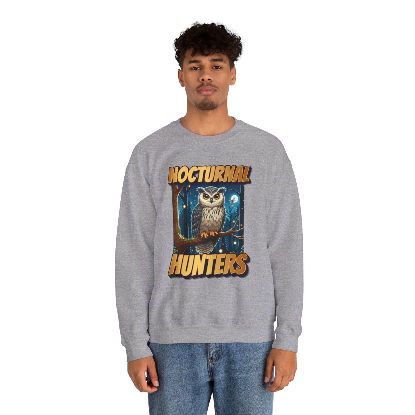 Nocturnal Hunters Unisex Heavy Blend Sweatshirt