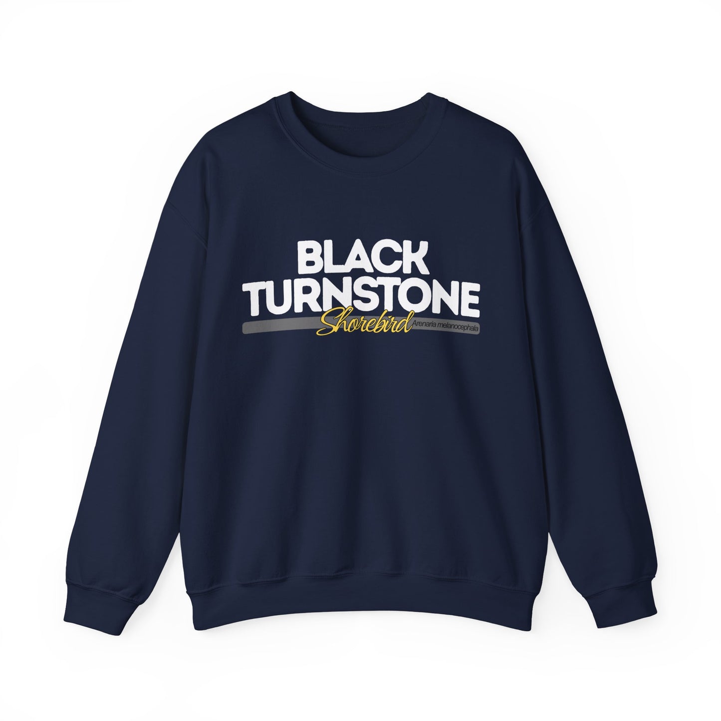 Black Turnstone Bird Heavy Blend Unisex Sweatshirt