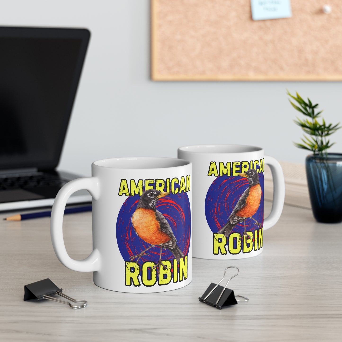 American Robin Bird Mug 11oz