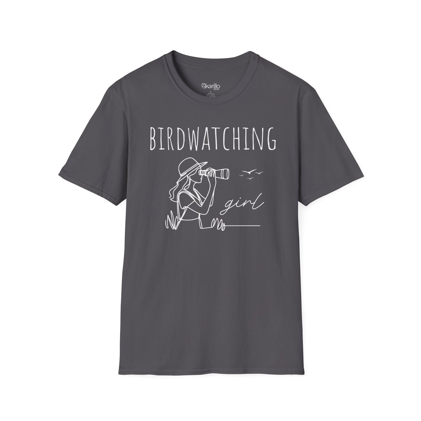 Birdwatching Girl Unisex T-Shirt