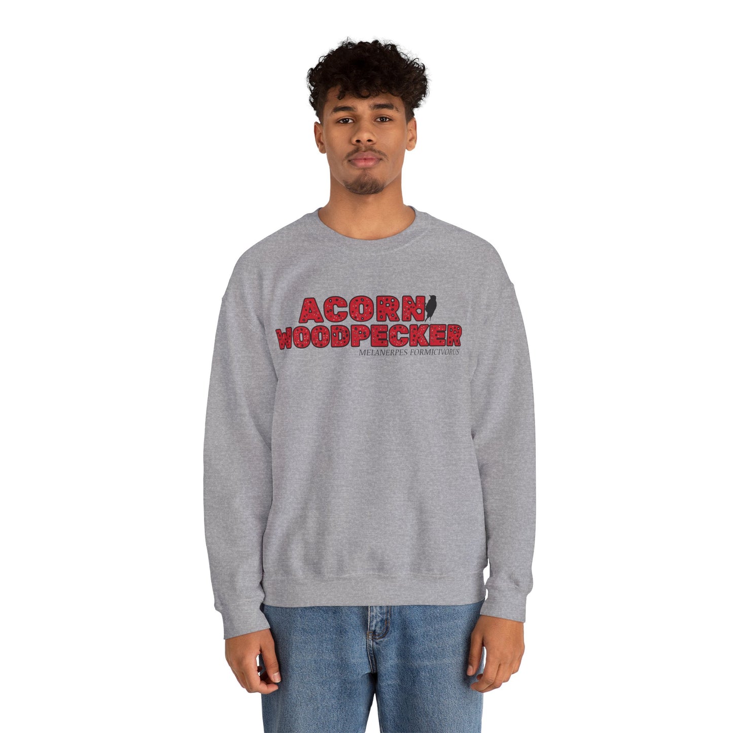 Acorn Woodkeeper Bird Heavy Blend Unisex Sweatshirt