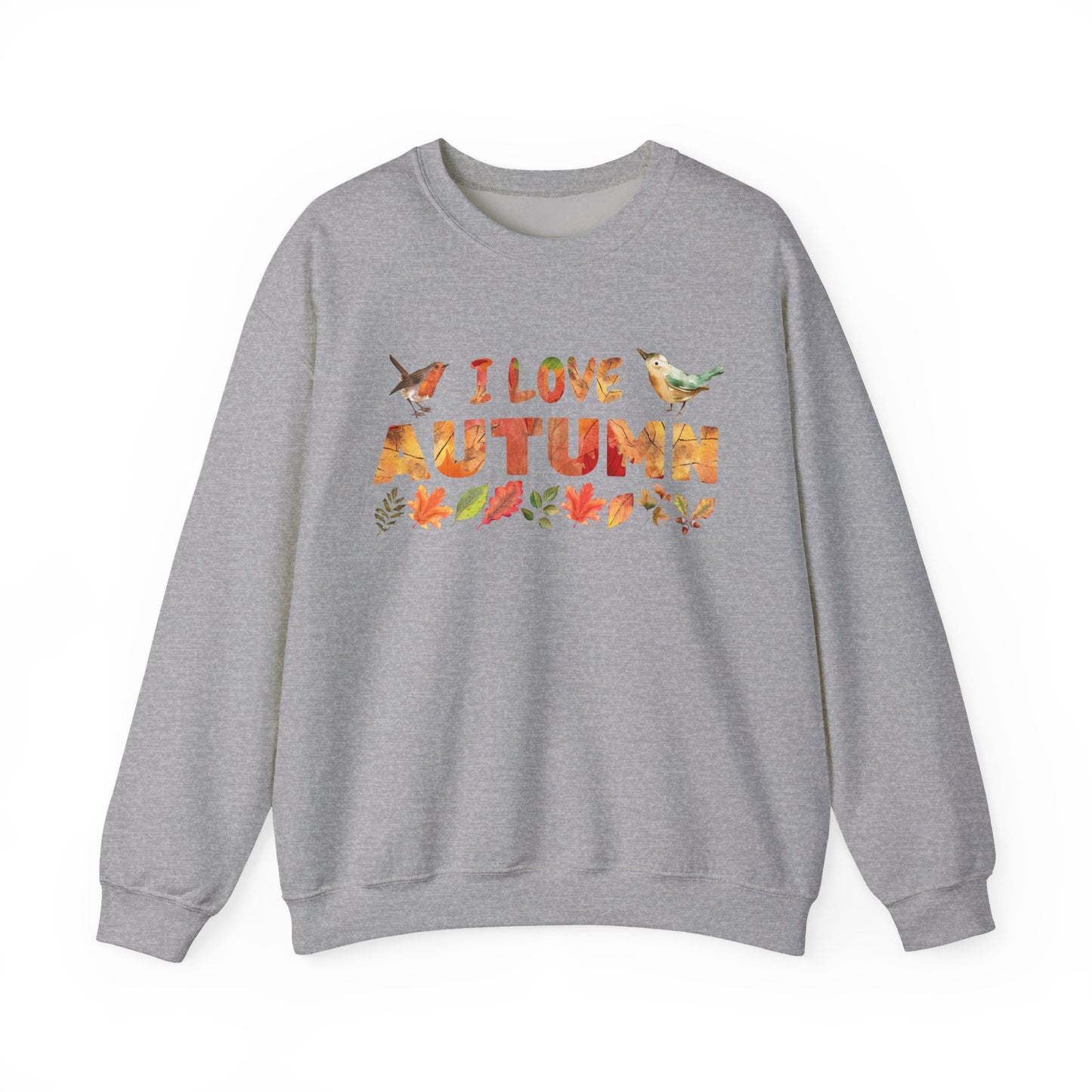 I Love Autumn Unisex Heavy Blend Sweatshirt