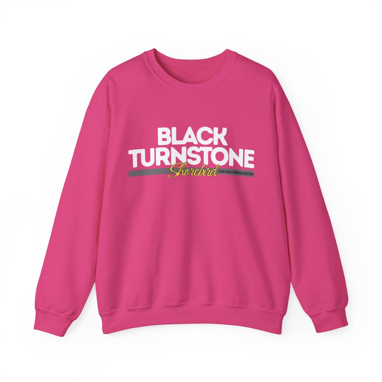 Black Turnstone Bird Heavy Blend Unisex Sweatshirt