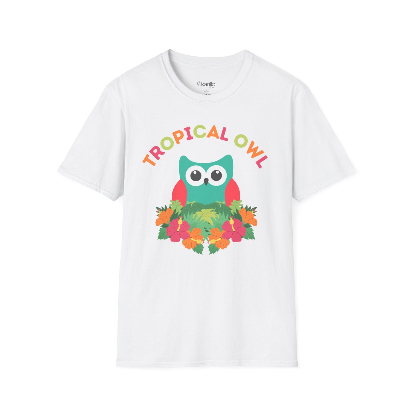 Tropical Owl Unisex T-Shirt