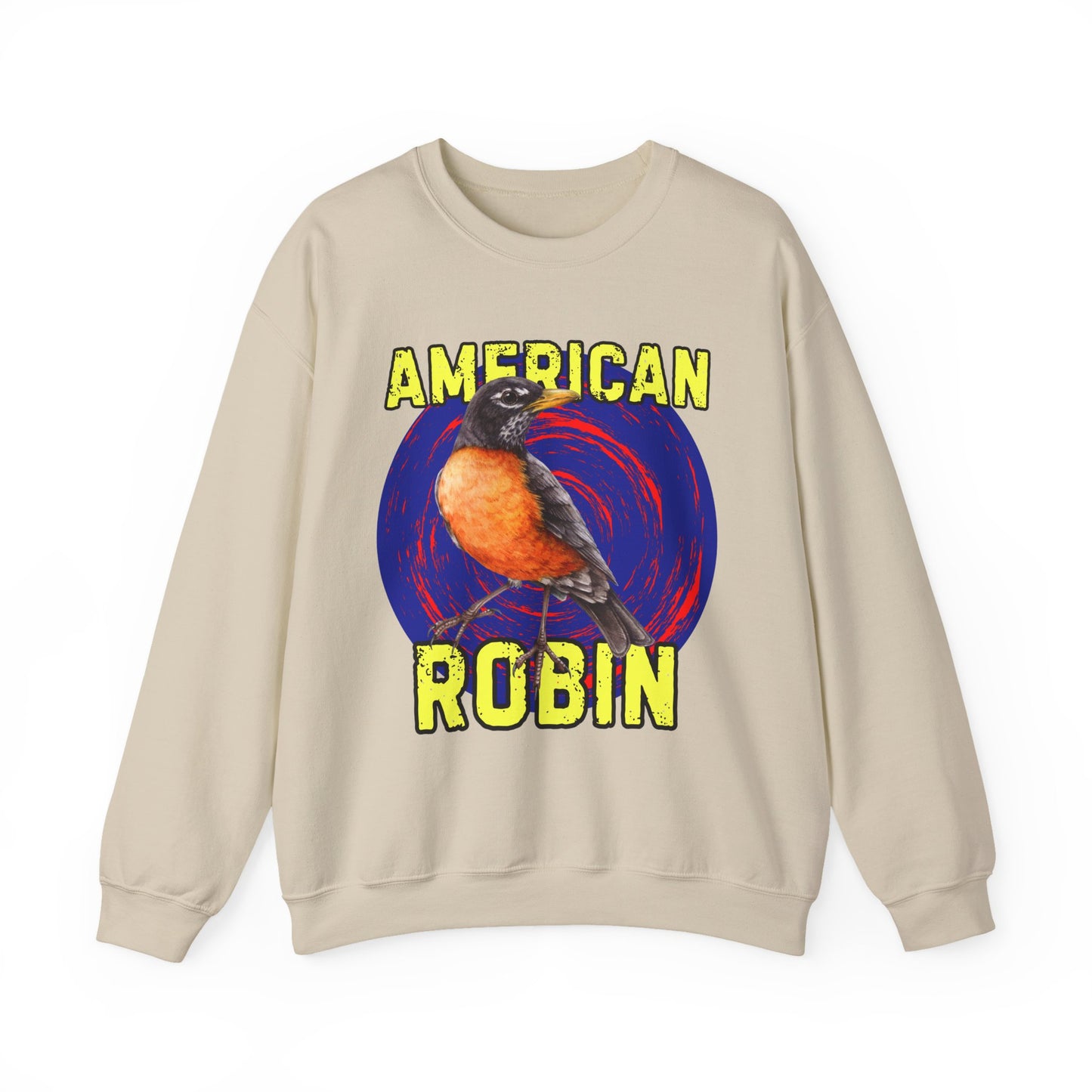 American Robin Bird Unisex Heavy Blend Sweatshirt