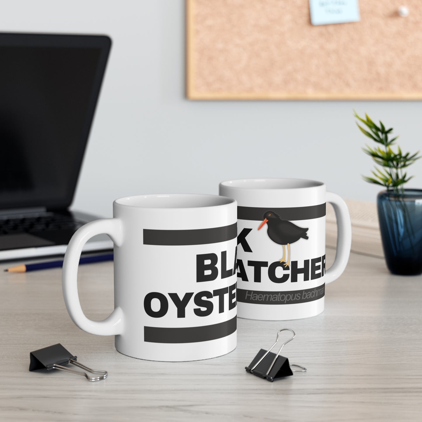 Black Oystercatcher Bird Mug 11oz
