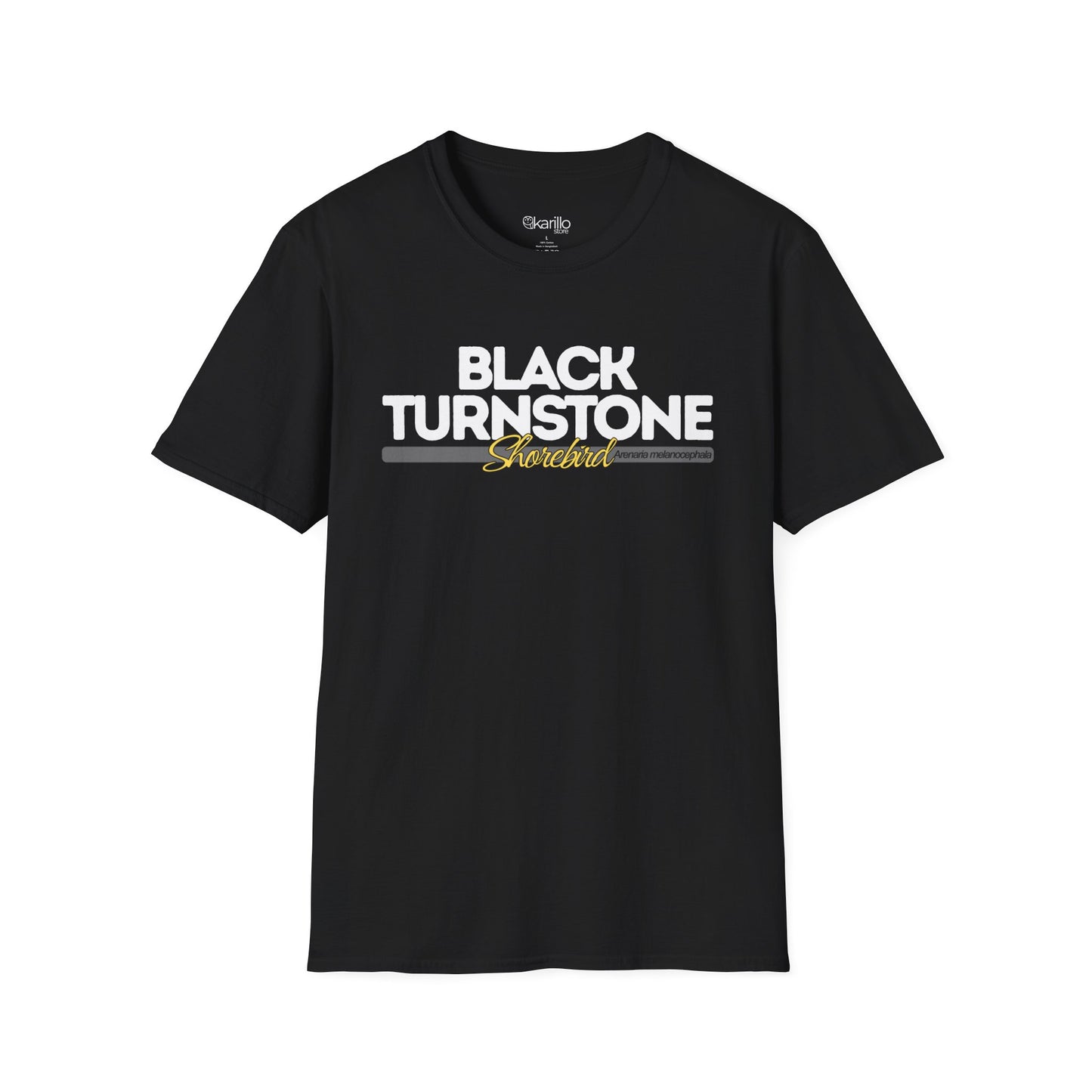 Black Turnstone Shorebird Unisex T-Shirt