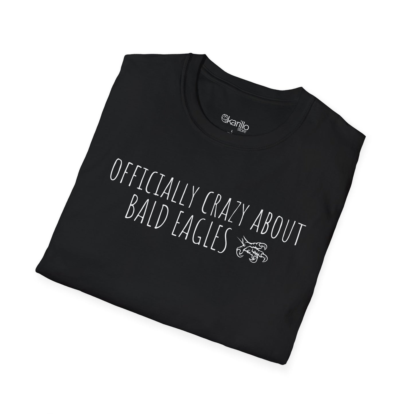 Officially Crazy About Bald Eagles Unisex T-Shirt