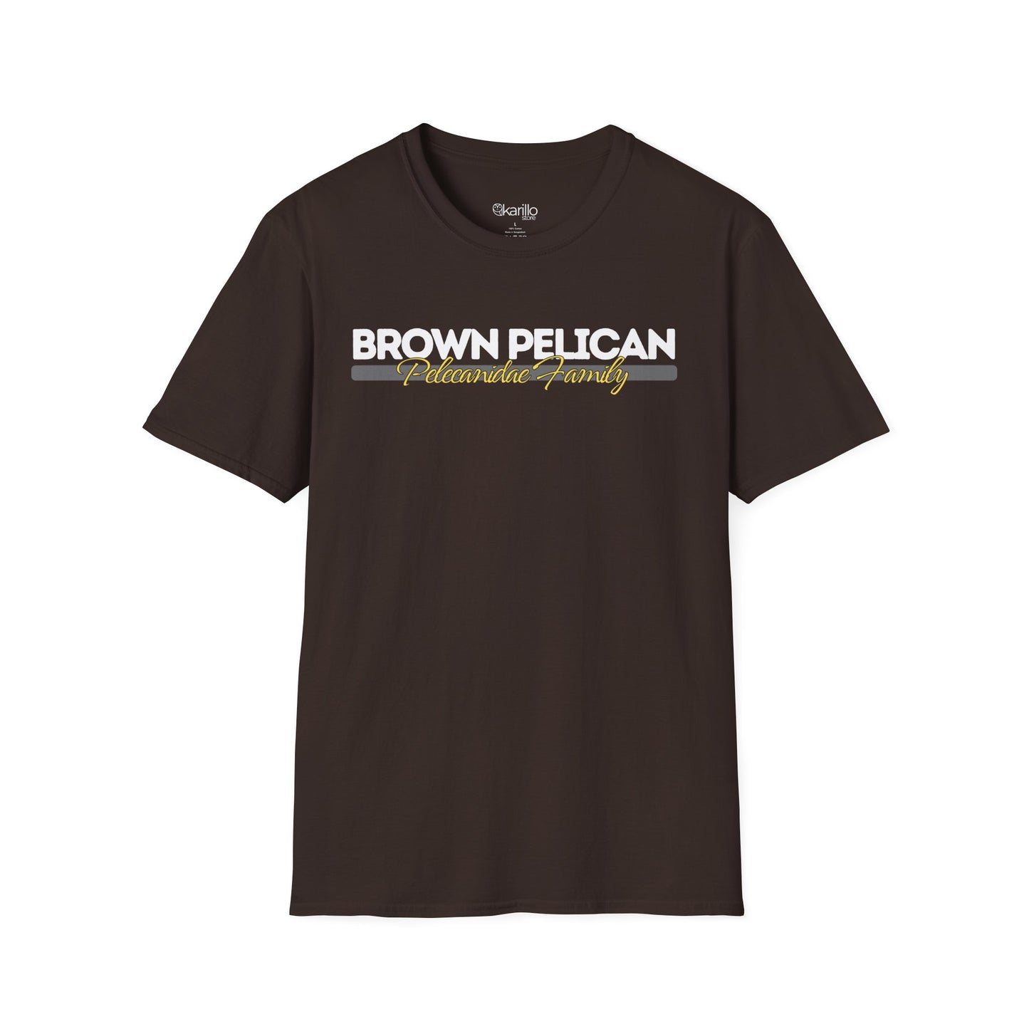Birdwatching Tee – Brown Pelican Coastal Bird Shirt for Nature Lovers