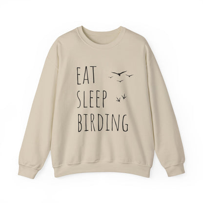 Eat Sleep Birding Unisex Heavy Blend Sweatshirt