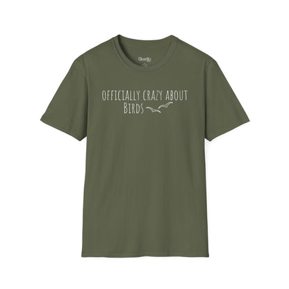 Officially Crazy About Birds Unisex T-Shirt