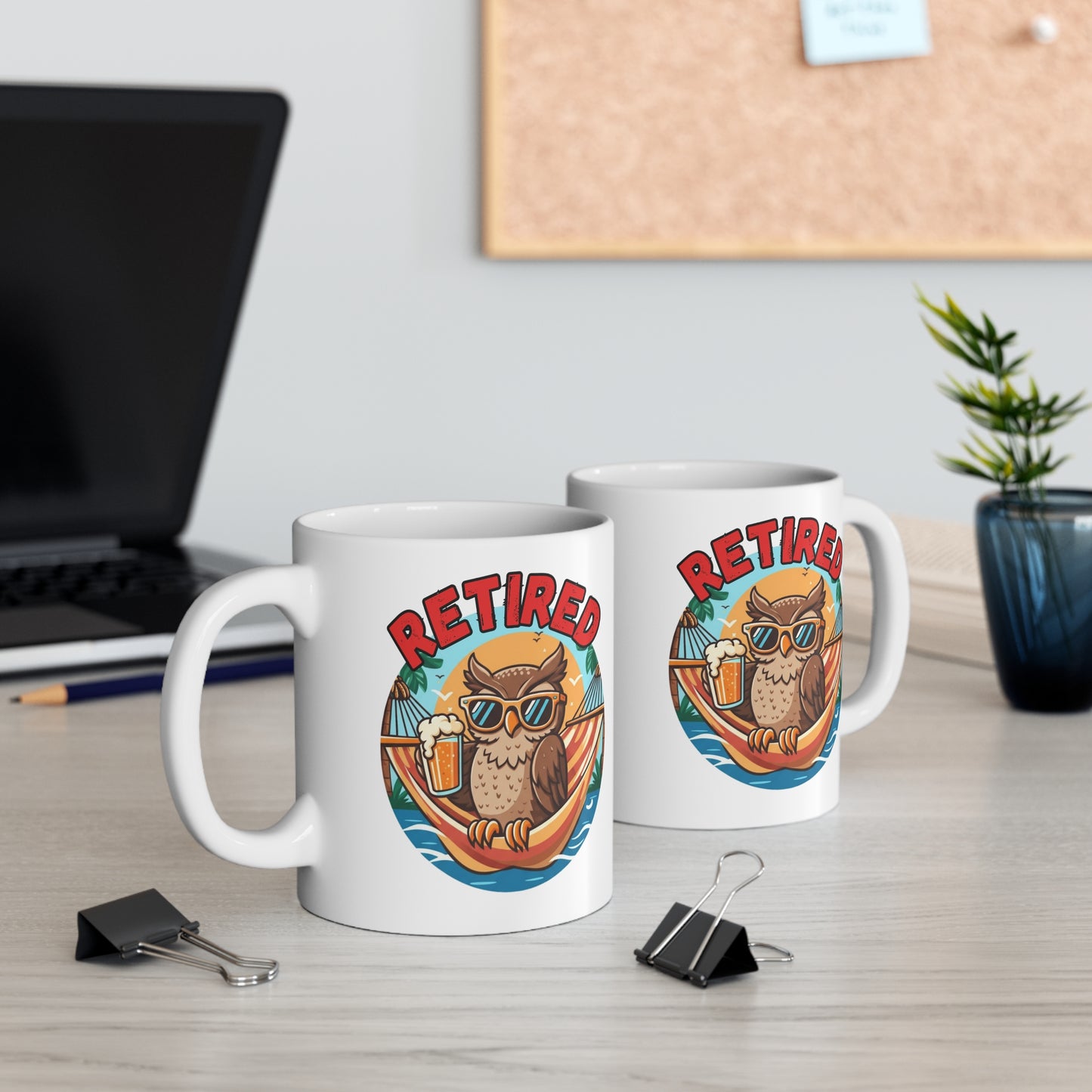 Retired Owl Mug 11oz