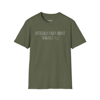 Officially Crazy About Seagulls Unisex T-Shirt