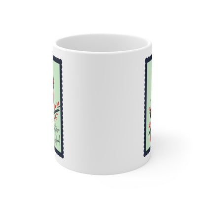 Norther Cardinal Bird Mug 11oz