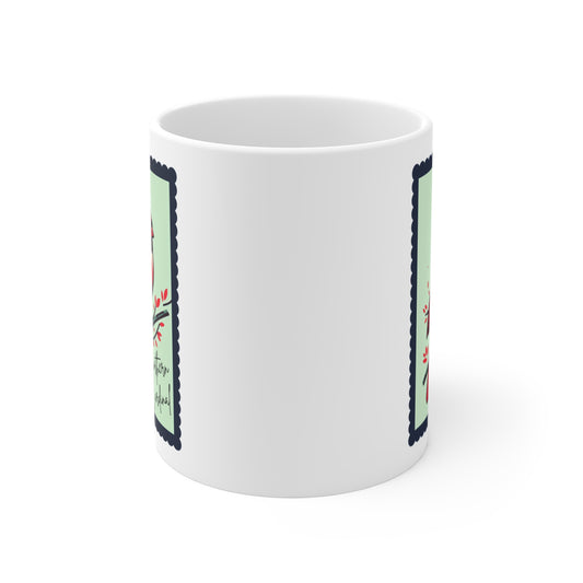 Norther Cardinal Bird Mug 11oz