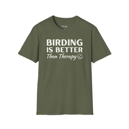 Birding is Better than Therapy Unisex T-Shirt