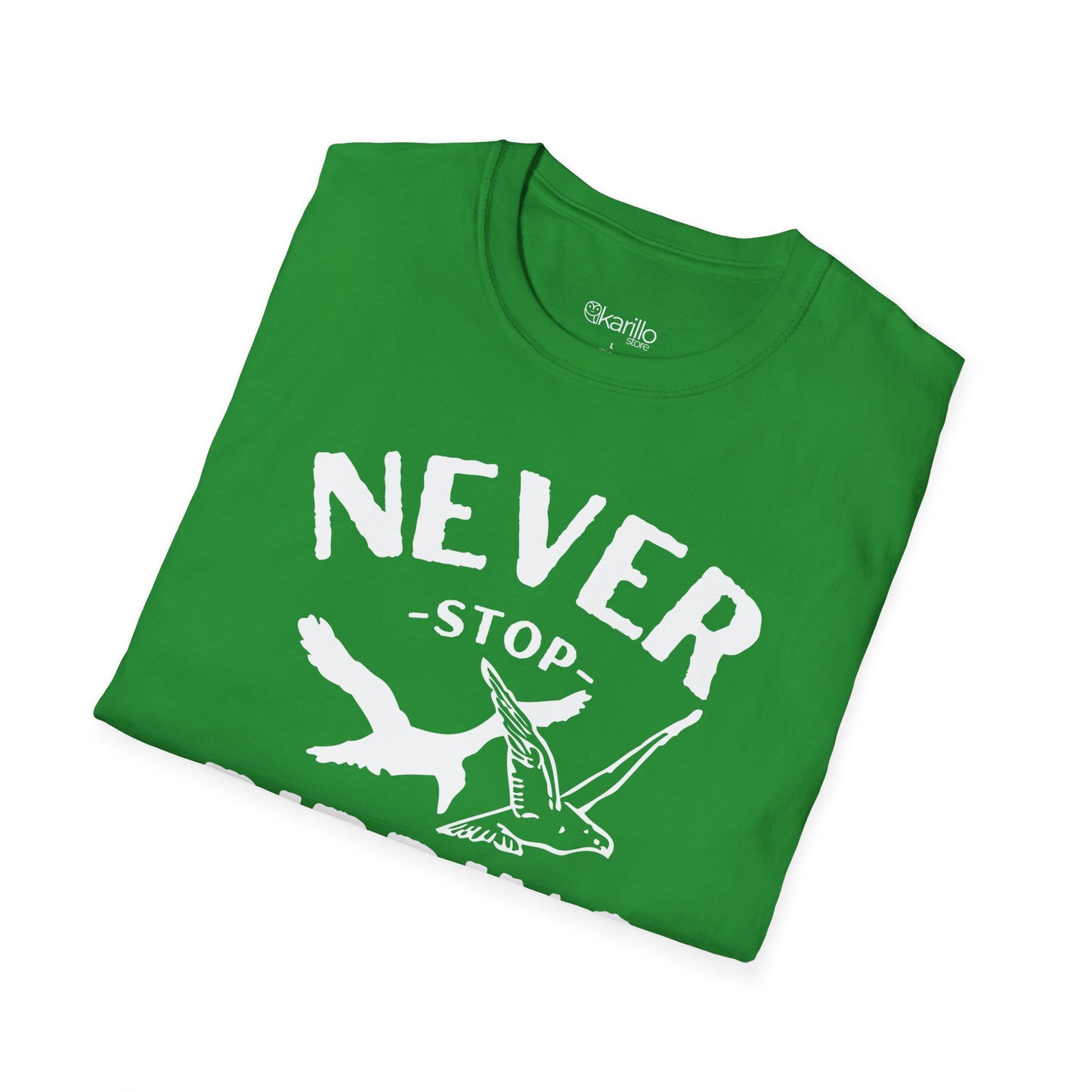 Never Stop Birding  Unisex T-Shirt