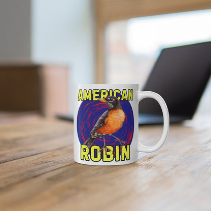 American Robin Bird Mug 11oz