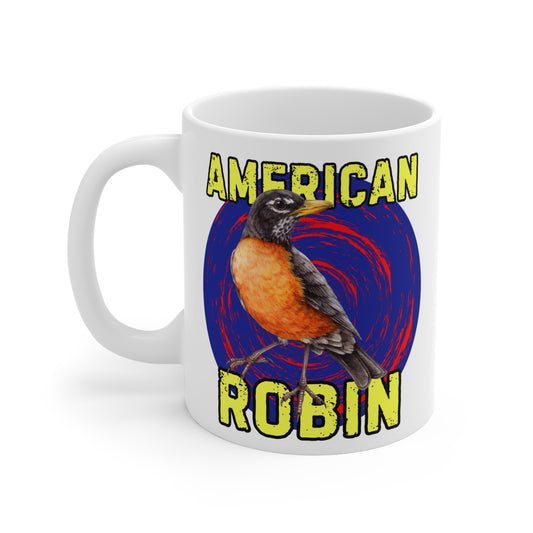 American Robin Bird Mug 11oz