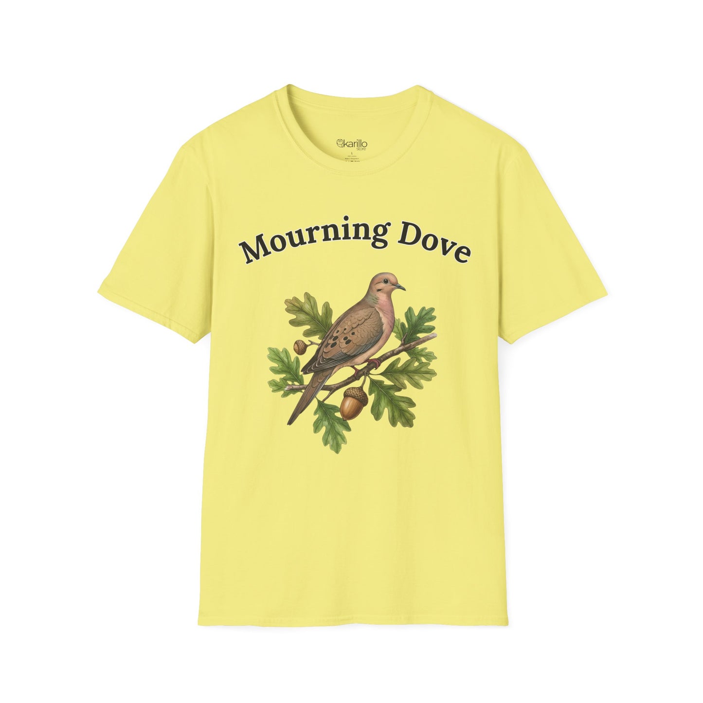 Mourning Dove T-Shirt — Vintage Bird Graphic Tee for Nature Lovers