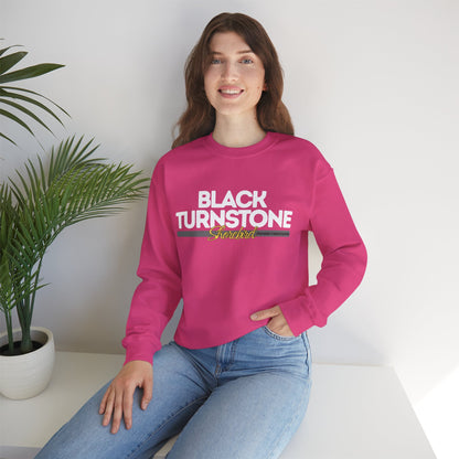 Black Turnstone Bird Heavy Blend Unisex Sweatshirt