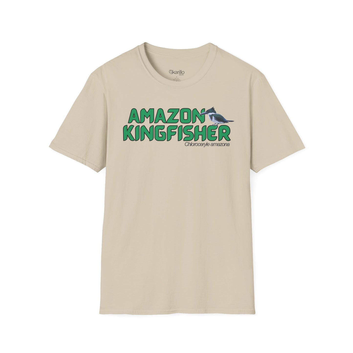 Amazon Kingfisher T-Shirt – Birdwatching Graphic Tee
