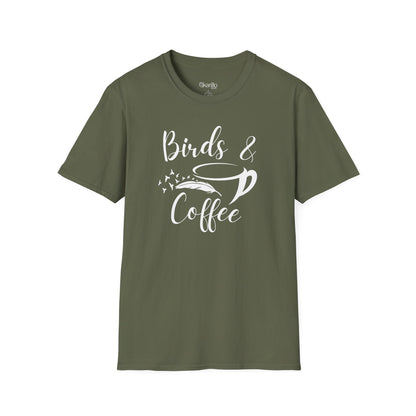 Birds & Coffee Unisex T-Shirt