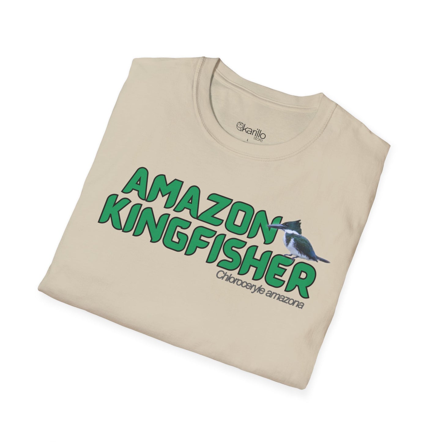 Amazon Kingfisher T-Shirt – Birdwatching Graphic Tee
