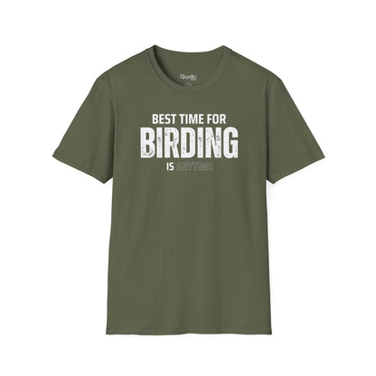Best Time for Birding Unisex T-Shirt