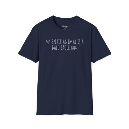 My Spirit Animal is a Bald Eagle Unisex T-Shirt