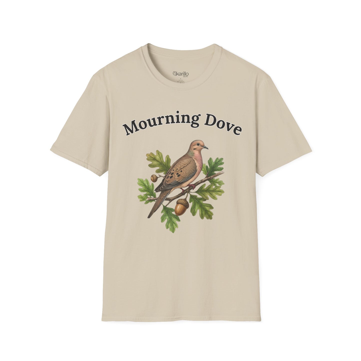 Mourning Dove T-Shirt — Vintage Bird Graphic Tee for Nature Lovers